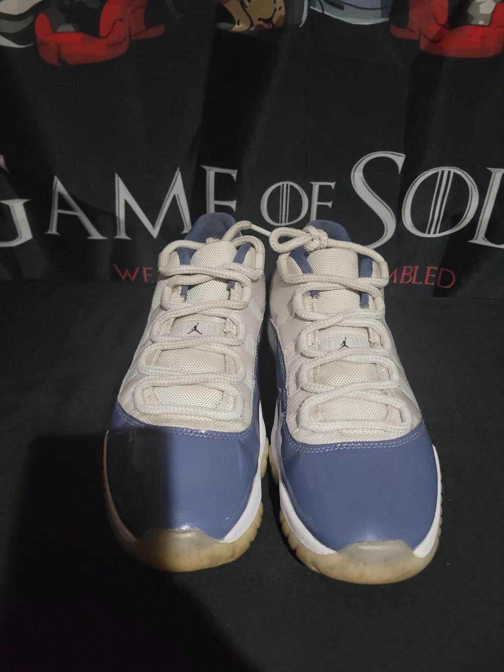 Jordan 11 Retro Low Sneakers Diffused Blue